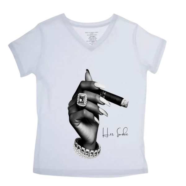 Her Smoke Ash Tee - Image 2